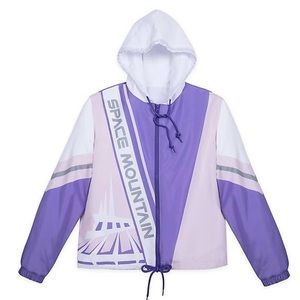 Disney Parks Windbreaker for Women - Space Mountain - Pink & Purple 2X NWT